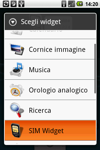 widget widget