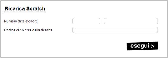 Ricarica Tre Online Carta Di Credito