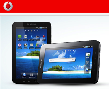 Tablet Samsung e Internet incluso in offerta con Vodafone » News