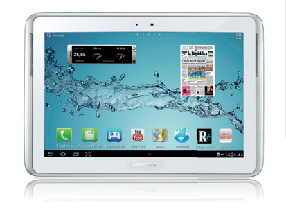 Samsung Galaxy Note tablet