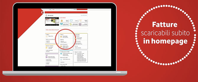 scaricare vodafone fattura da