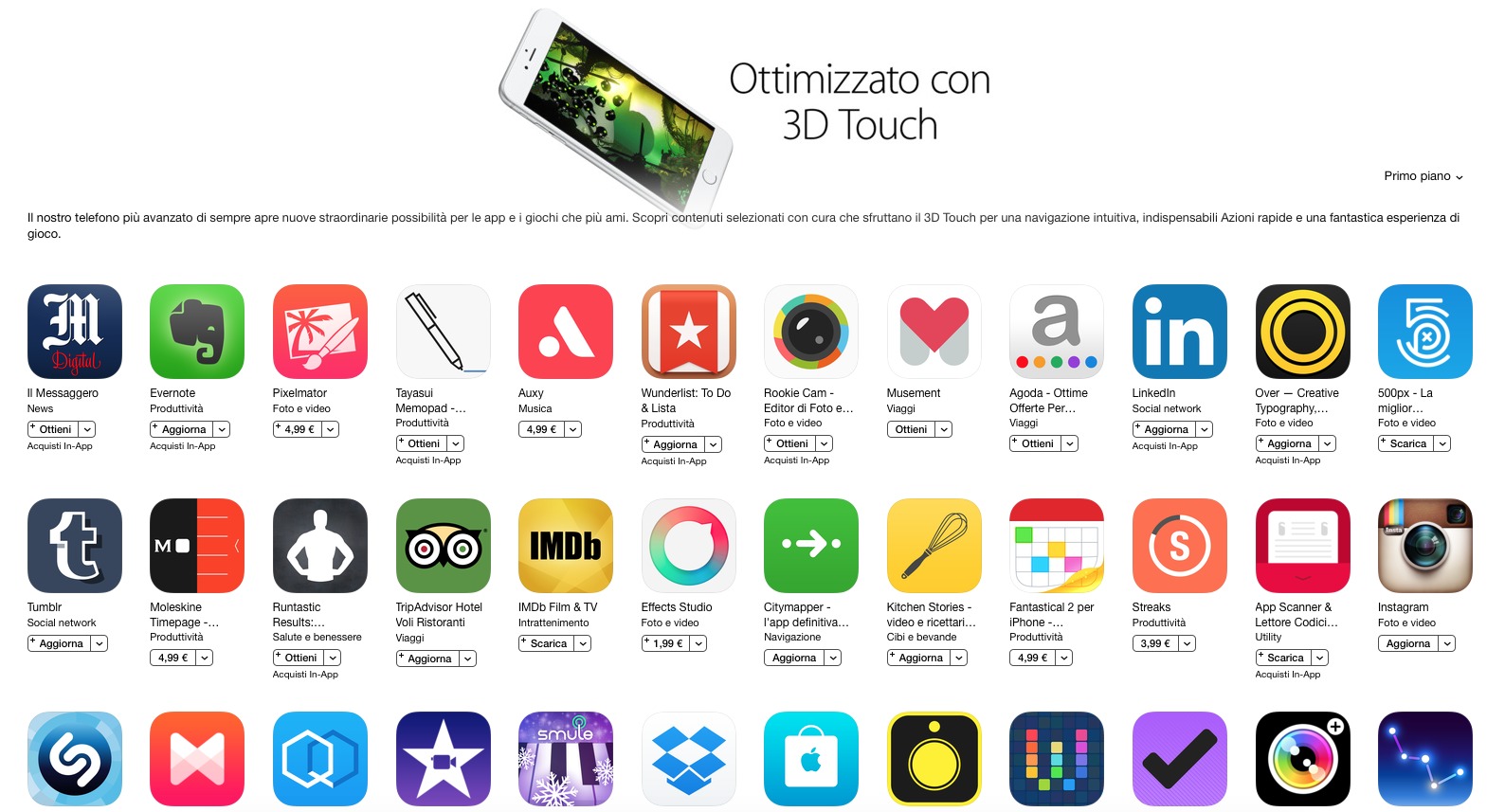 le app piu scaricate per iphone