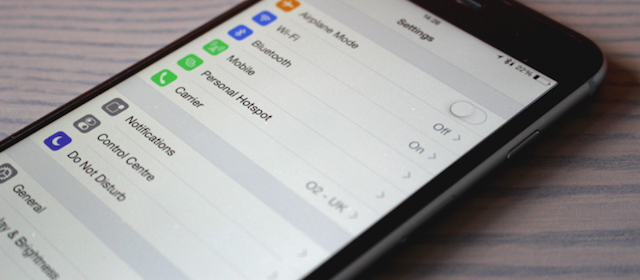 Attivare hotspot iPhone
