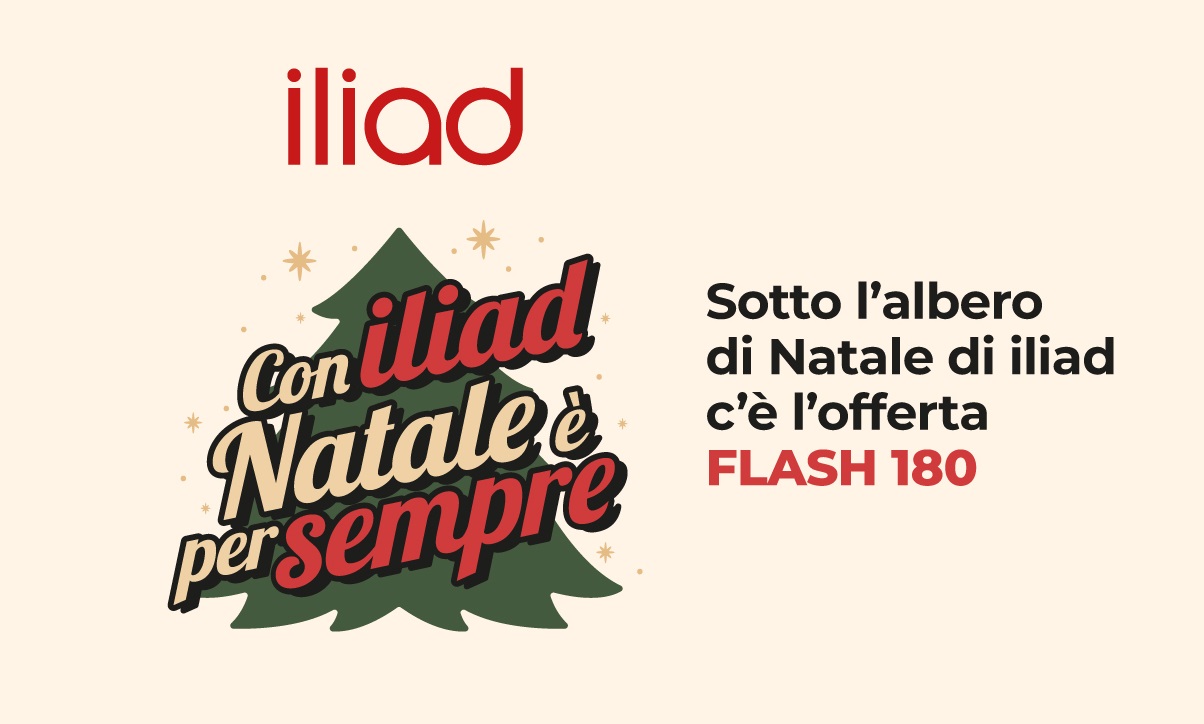 offerta natale iliad flash 180